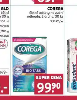 Rossmann Corega čistící tablety nabídka