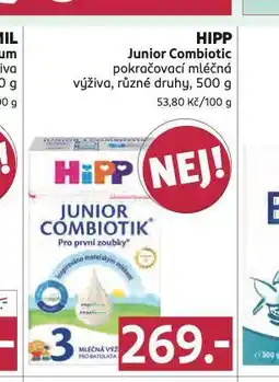Rossmann Hipp junior combiotik nabídka