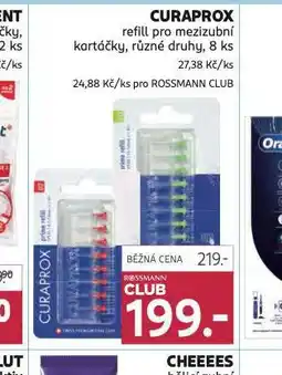 Rossmann Curaprox refill nabídka
