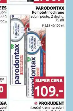 Rossmann Parodontax zubní pasta nabídka
