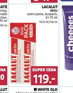 Rossmann Lacalut aktiv zubní pasta nabídka