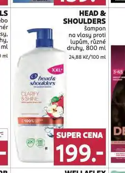 Rossmann Head&shoulders šampon nabídka
