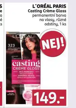 Rossmann Loreal paris casting créme gloss permanentní barva na vlasy nabídka