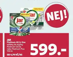 Rossmann Jar platinum tablety do myčky nabídka