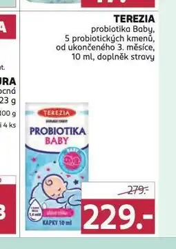Rossmann Terezia probiotika baby nabídka