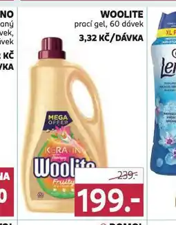 Rossmann Woolite prací gel nabídka