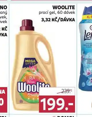 Rossmann Woolite prací gel nabídka