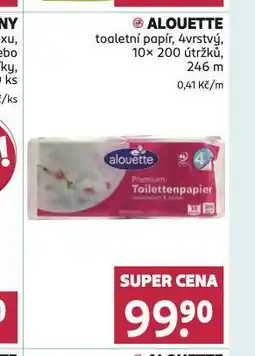 Rossmann Alouette toaletní papír nabídka