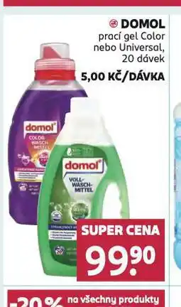 Rossmann Domol prací gel nabídka
