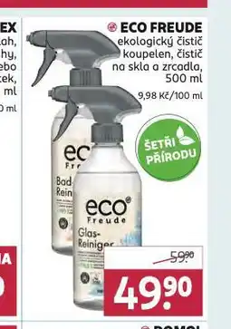 Rossmann Eco freude čistič na skla a zrcadla nabídka