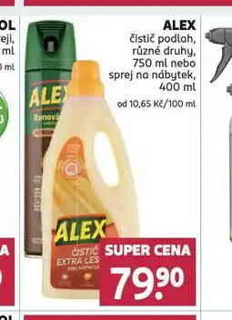 Rossmann Alex čistič podlah nabídka