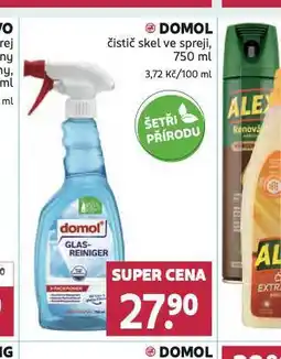 Rossmann Domol čistič skel ve spreji nabídka