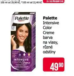 Teta Palette intensive color creme barva na vlasy nabídka