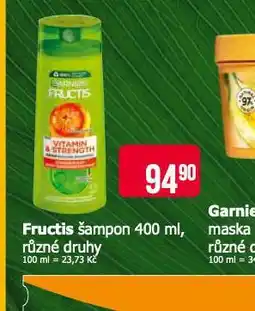 Teta Fructis šampon nabídka