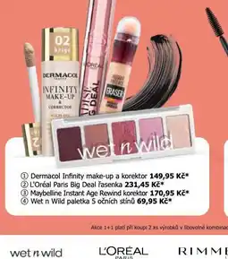 Teta Wet n wild paletka očních stínů nabídka