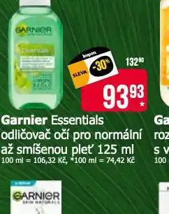 Teta Garnier odličovač očí nabídka