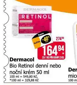 Teta Dermacol noční krém nabídka