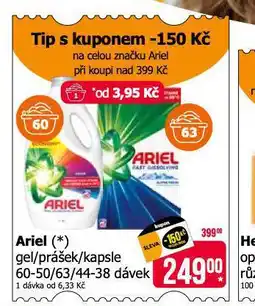 Teta Ariel prací prostředek nabídka