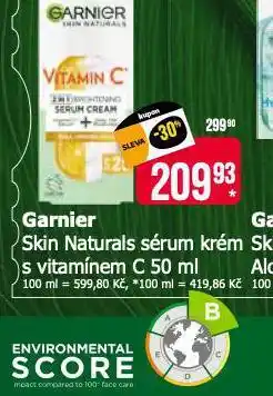 Teta Garnier skin sérum krém nabídka