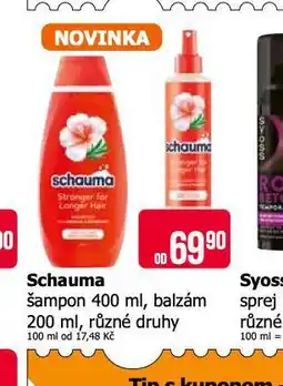 Teta Schauma šampon, balzám nabídka