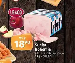 Coop Šunka bohemia nabídka
