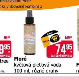 Teta Floré pleťová voda nabídka