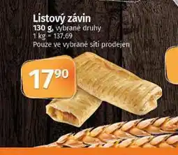 Coop Listový závin nabídka
