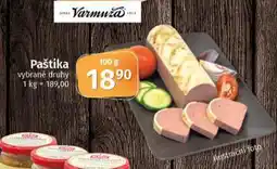 Coop Paštika nabídka