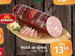 Coop Horal se sýrem nabídka