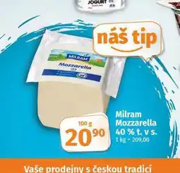 Coop Mozzarella nabídka