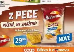 Coop Bohemia chips z pece nabídka