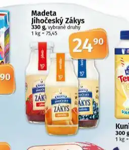 Coop Madeta jihočeský zákys nabídka