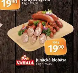 Coop Junácká klobása nabídka