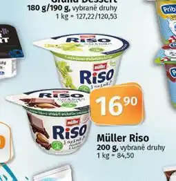 Coop Müller riso nabídka