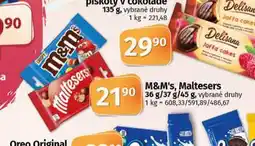 Coop M&m's nabídka