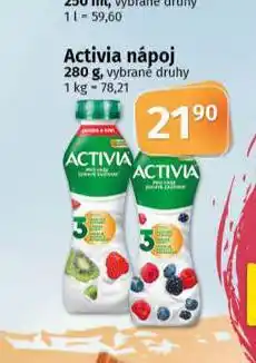 Coop Actiniva nápoj nabídka