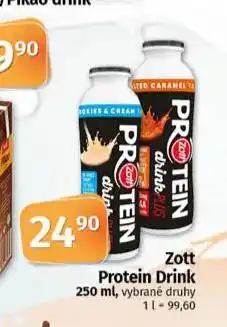 Coop Zott protein drink nabídka