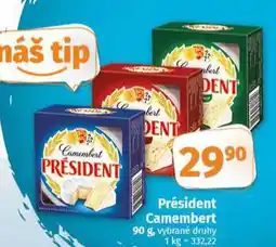 Coop Président camembert nabídka