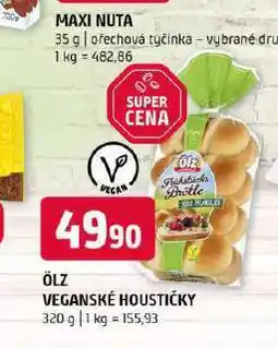 Terno Ölz houstičky veganské nabídka