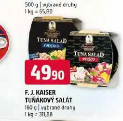 Terno Franz josef tuňákový salát nabídka