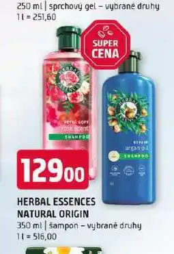 Terno Herbal essences šampon nabídka