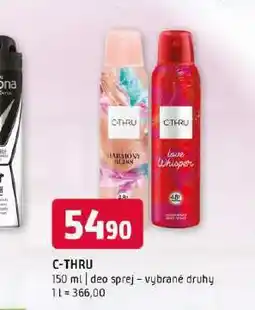 Terno C-thru deo sprej nabídka