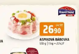 Terno Aspiková bábovka nabídka