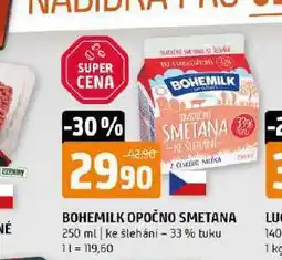Terno Bohemilk opočno smetana nabídka