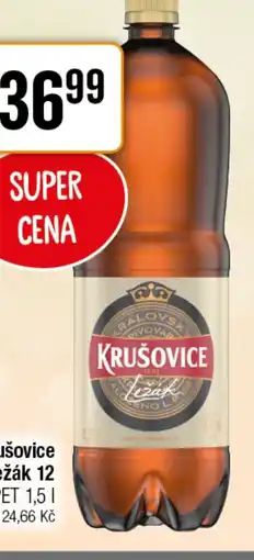 TEMPO Krušovice Královský ležák 12 nabídka