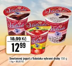 TEMPO Smetanový jogurt z Valašska nabídka