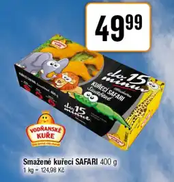 TEMPO Smažené kuřecí Safari nabídka