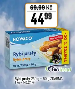 TEMPO NOWACO Rybí prsty nabídka