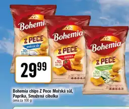 TEMPO BOHEMIA chips Z Pece Mořská sůl, Paprika, Smažená cibulka nabídka