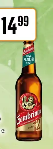 TEMPO Pivo Gambrinus Patron 12 světlý ležák nabídka